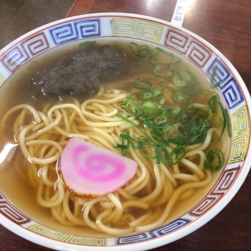 昆布黄そば(井筒食堂)