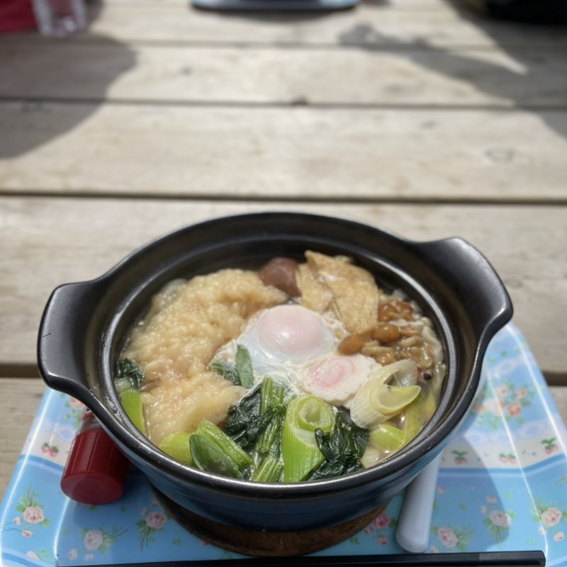 鍋焼きうどん(鍋割山山荘)