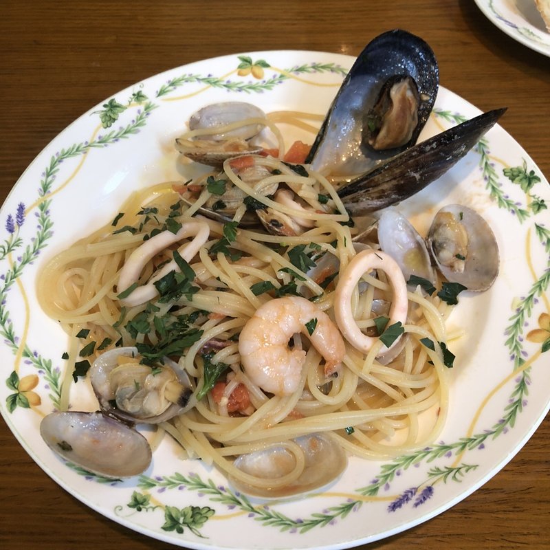 Aパスタ　海の幸のスパゲティ(クッチーナ イタリアーナ アンゴロ)