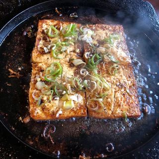 豆腐ステーキ(國ハ食堂)