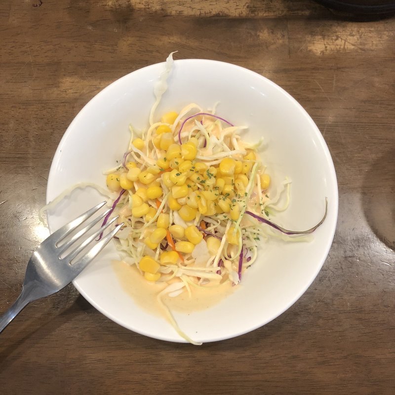 コーンサラダ(日乃屋カレー 神保町店)