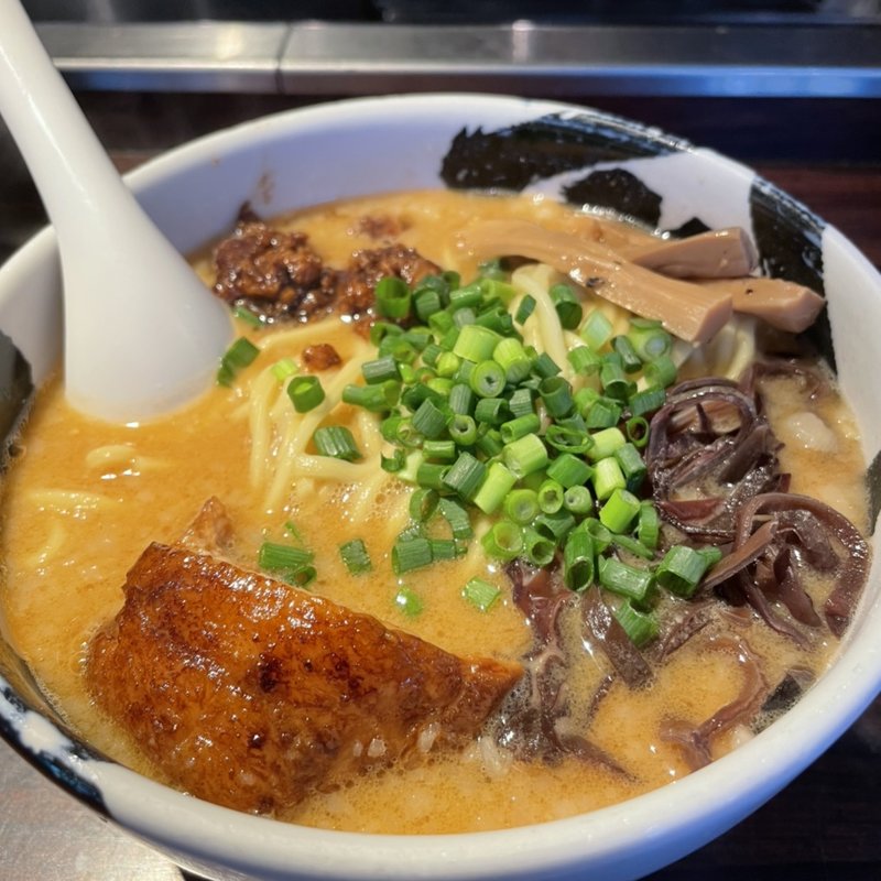 味噌ら〜麺(麺屋武蔵 武骨 御徒町店)