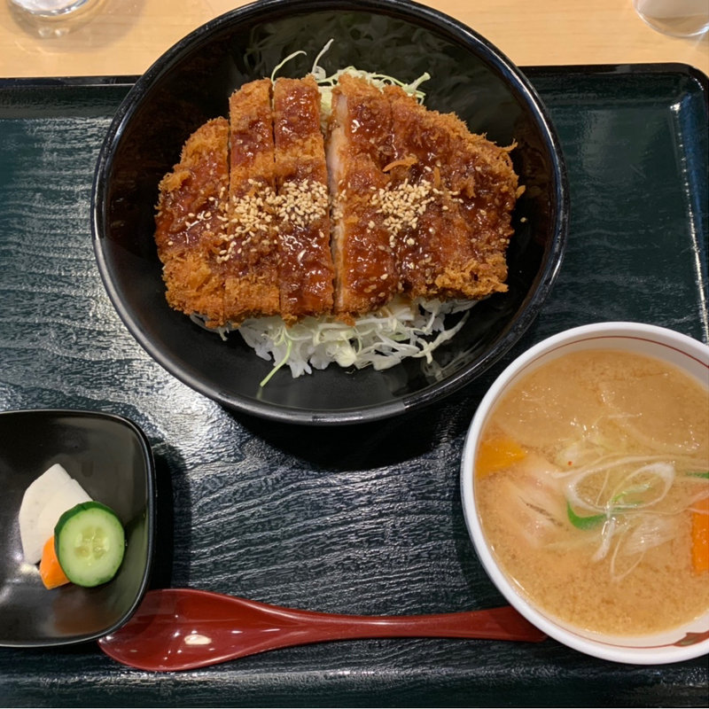 会津ソースカツ丼(寿松庵 仙台空港店)