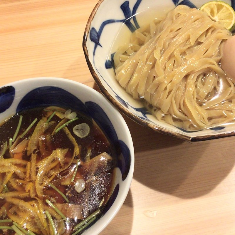 ゆずつけ麺(自家製麺ロビンソン)