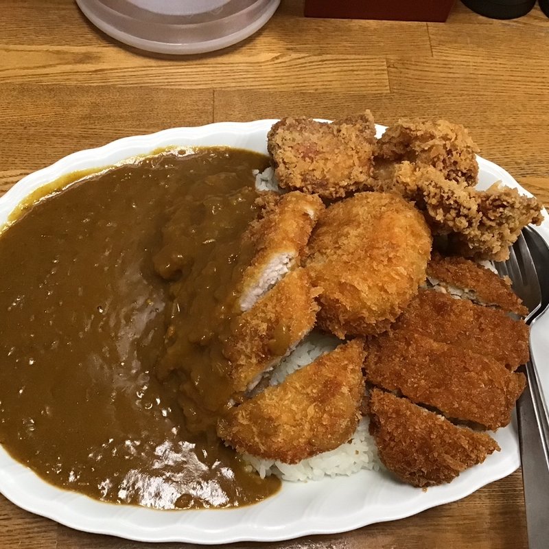 超絶AGE↑AGE↑カロリーカレー(ジャンカレー 末広町店 )