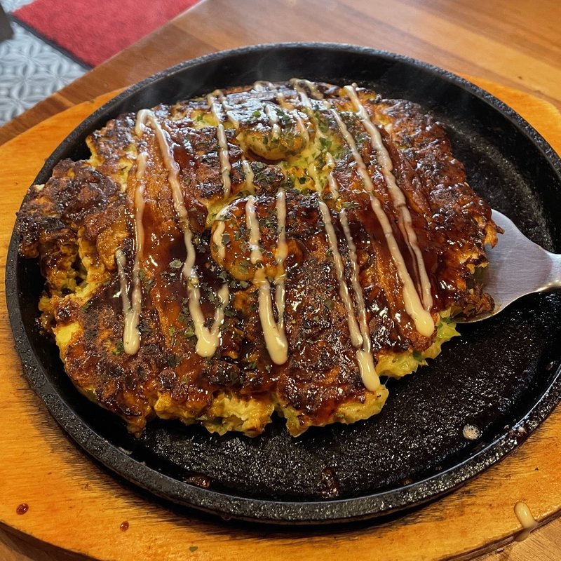 関西風ミックス(お好み焼･焼きそば かな川 大橋本店)