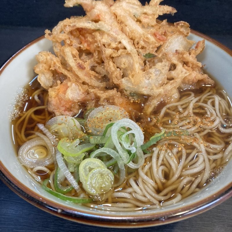 かき揚げ天そば(文殊 両国駅前店 )