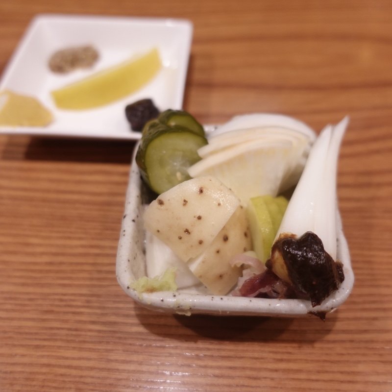 漬け物(里葉亭)