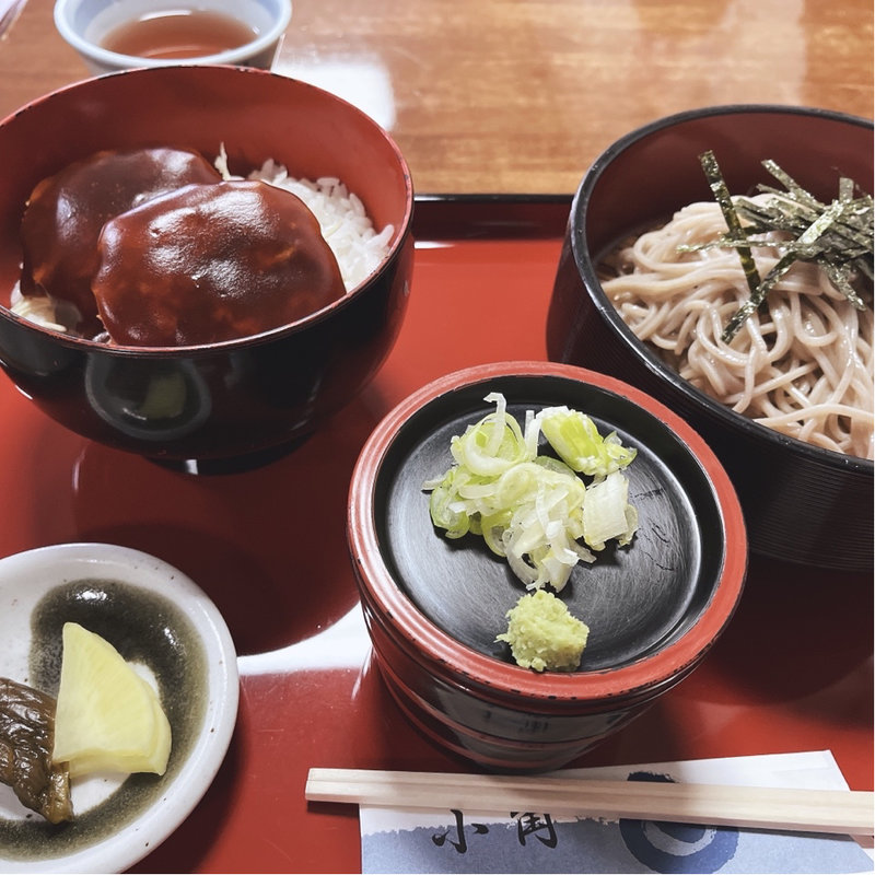 ミニあんかけカツ丼セット(小角食堂 )