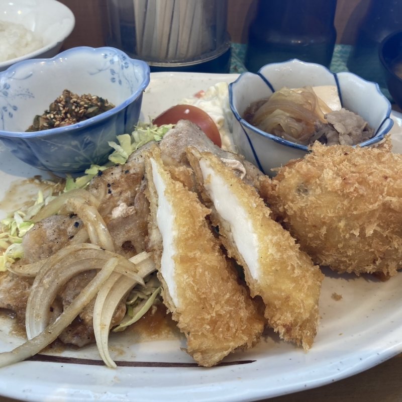 ランチ盛り合わせ(小池寿司食堂)