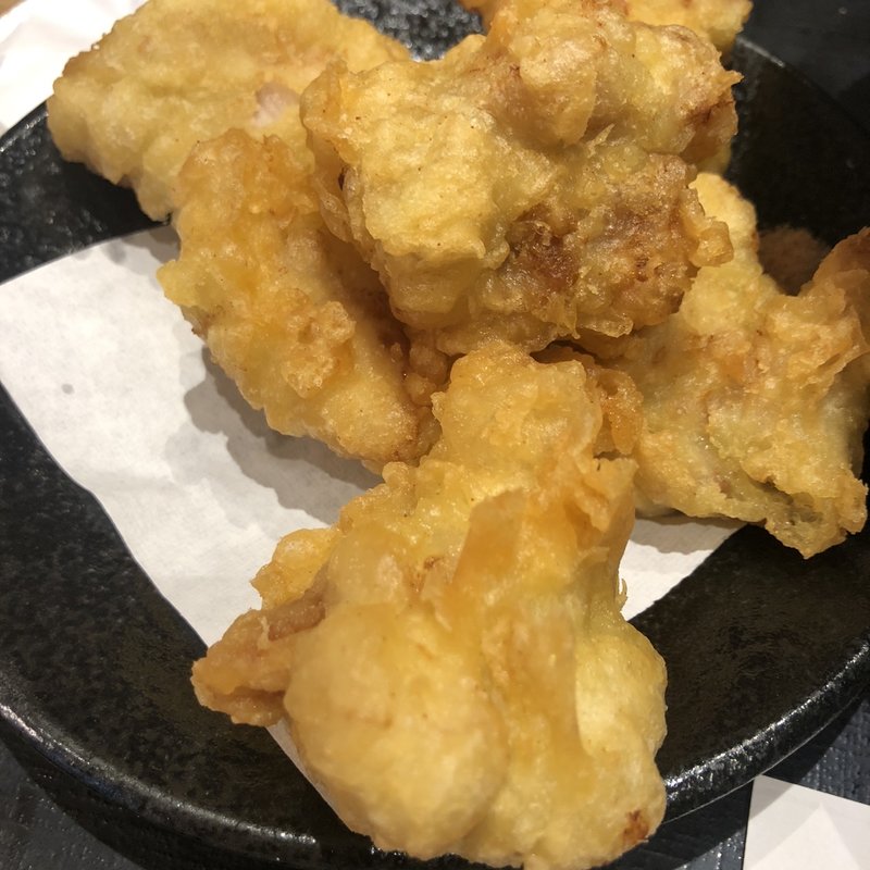 鶏天(山下本気うどん　新宿三丁目)