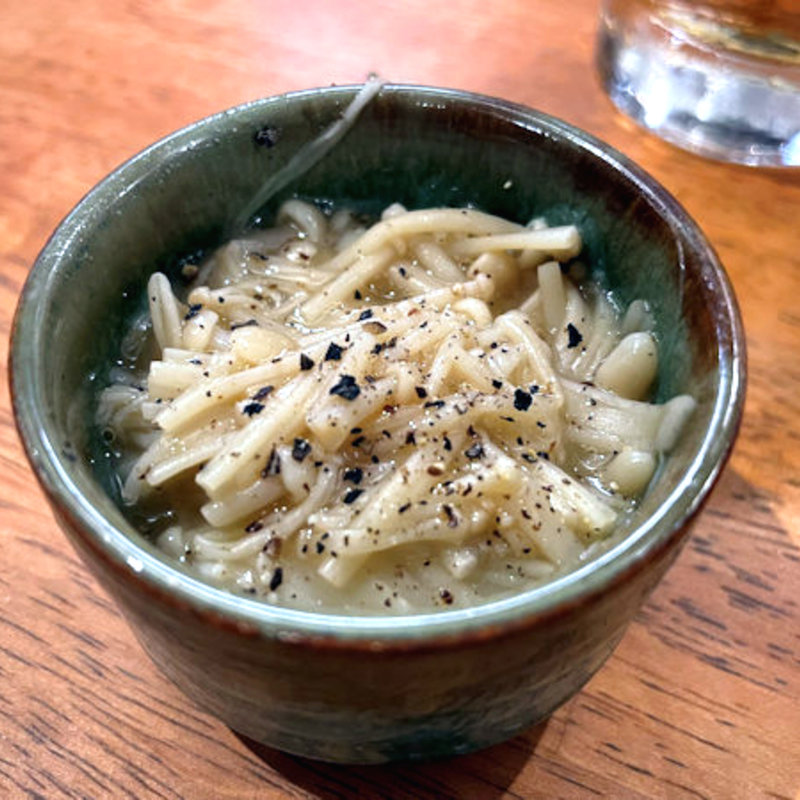 なめ茸バター(立呑み あかすと)