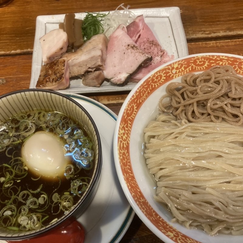また会えたねつけめん京こむちゃん(鶏醤油)+味玉(麺屋ソミーズ)