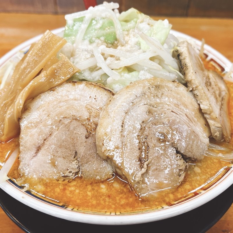 味噌もやし(自家製麺屋 登夢道)