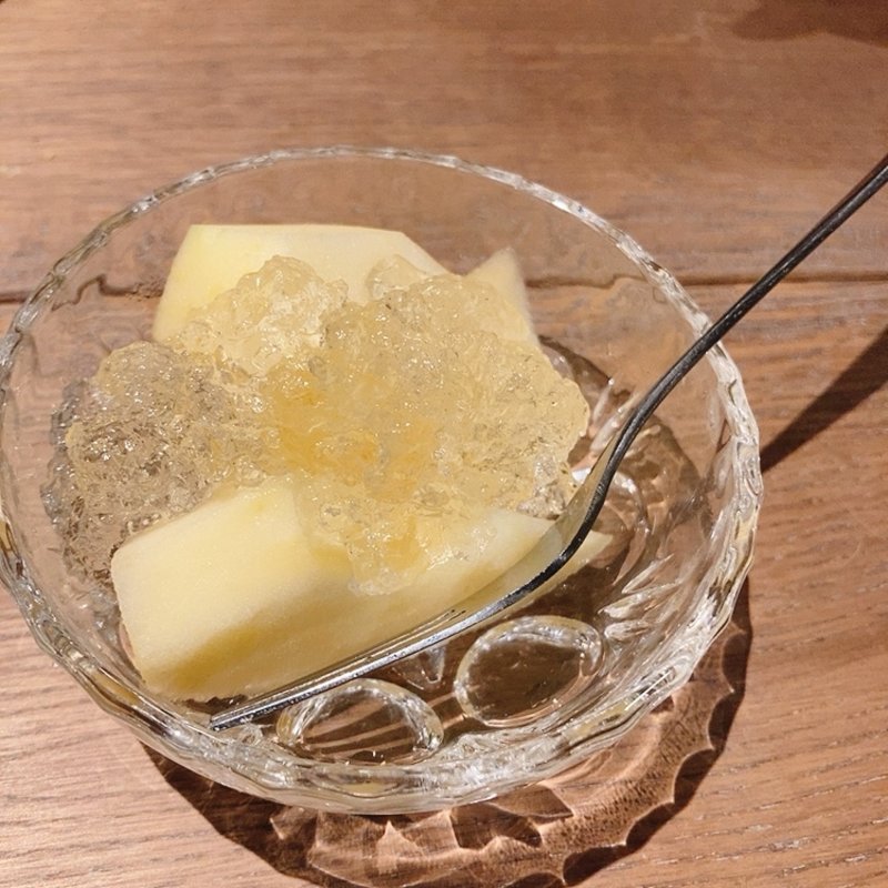 お昼のコース（果物）(鴨と蕎麦　伝助)