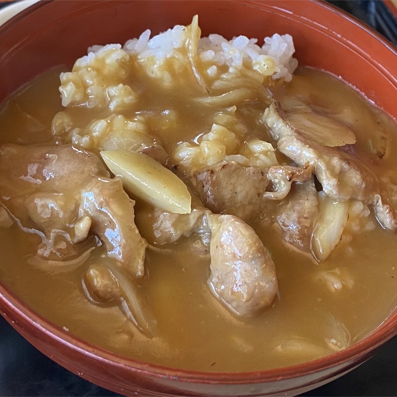 カレー丼(竹乃庵 中倉店 （たけのあん）)