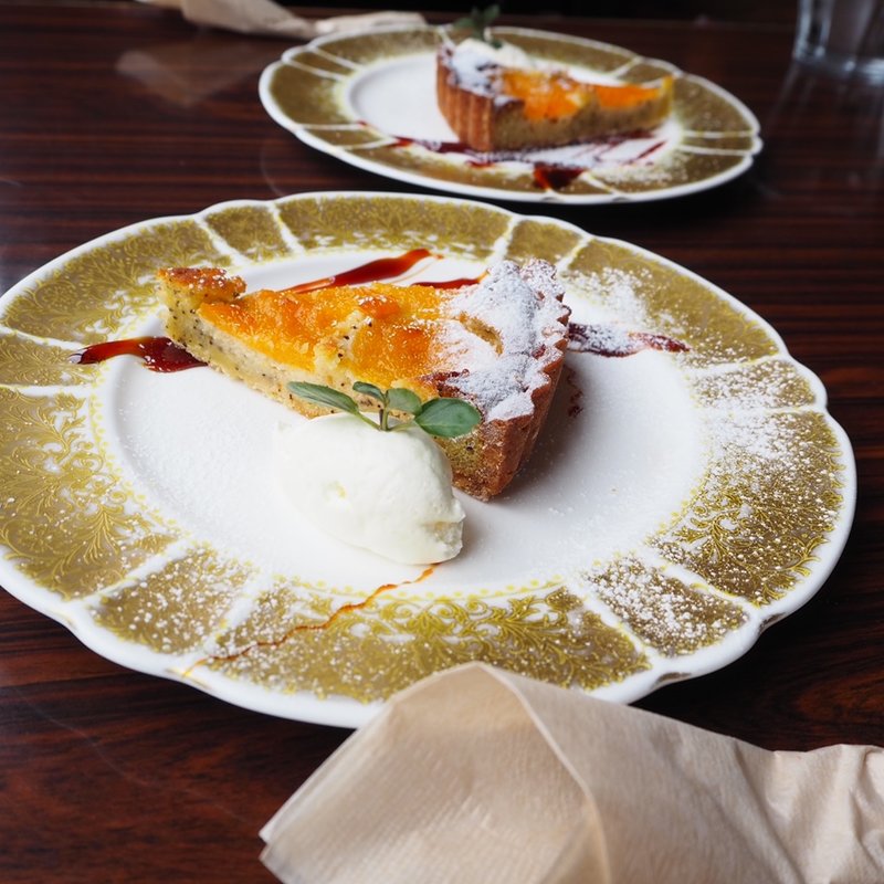 アプリコットとアールグレイの焼きタルト(Huit （ユイット）)