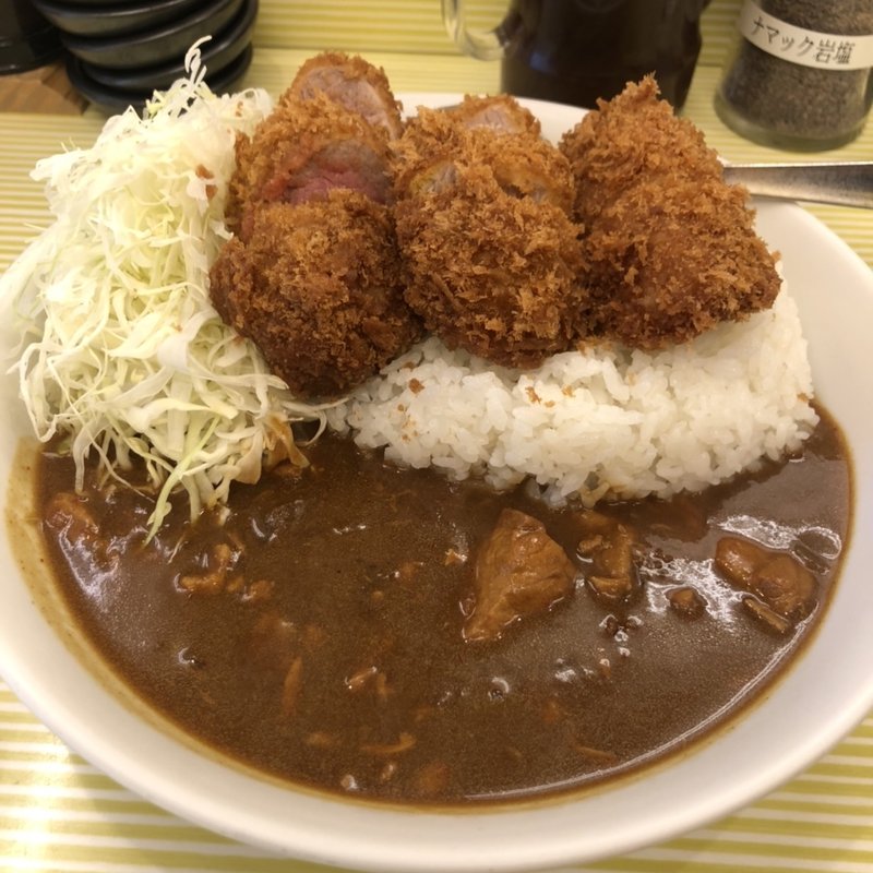 ヒレカツカレー(とんかつ檍のカレー屋いっぺこっぺ)