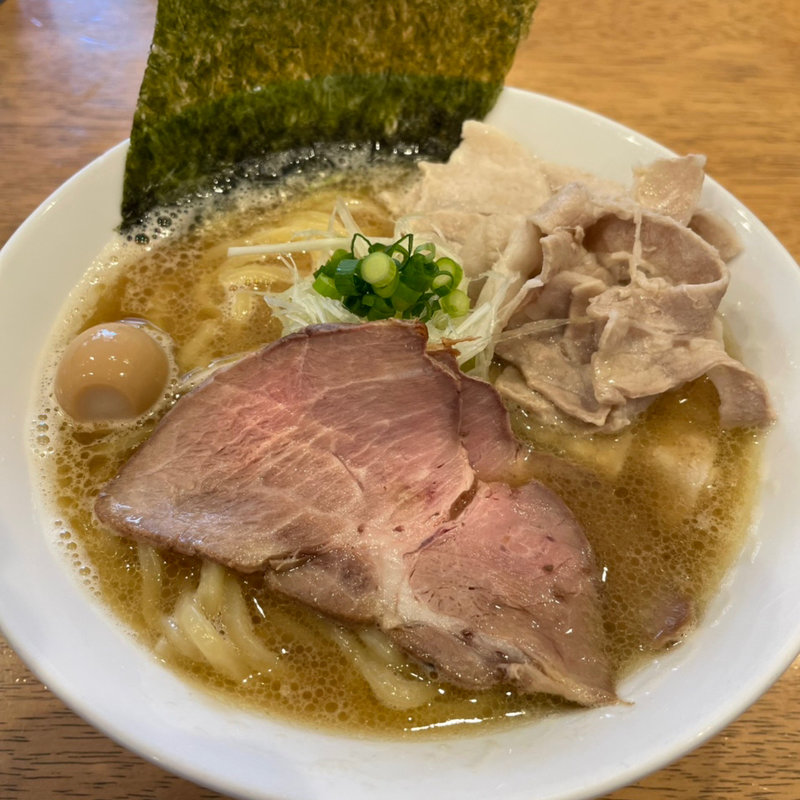限定絆らーめん豚ばらトッピング(地鶏らーめん はや川)