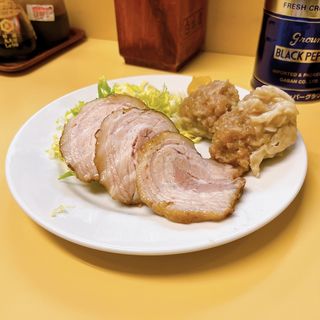 しゅうまいチャーシュー盛合せ(幸軒)