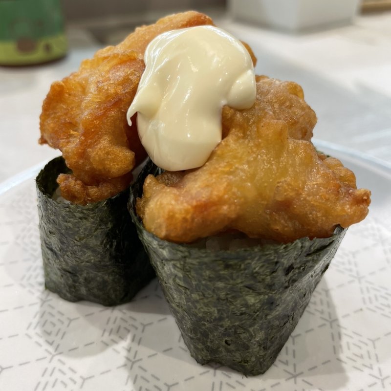 唐揚げ軍艦（マヨあり）(はま寿司 蒲田駅南店 )