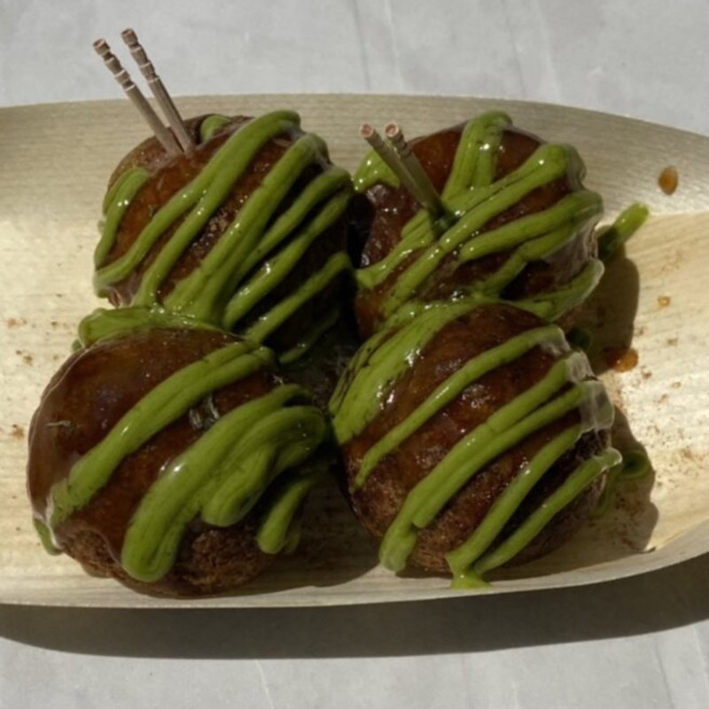 抹茶タコ焼き(蛸Q)