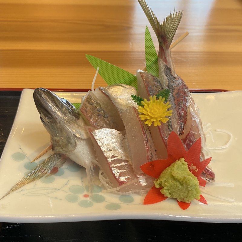 アジのお造り(鈴木水産 )