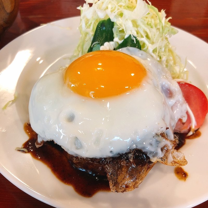 ハンバーグ定食(小古食堂)