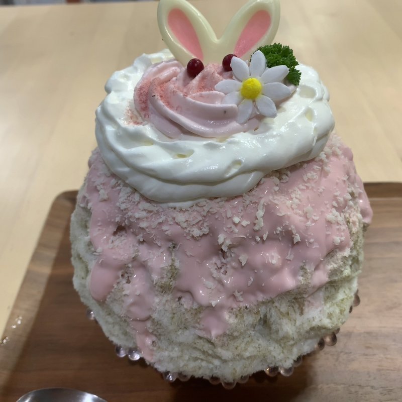 桜パルミジャーノ(かき氷専門店SANGO)