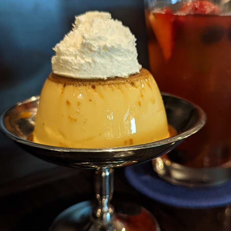 北欧プリン(オスロコーヒー 銀座コア店)