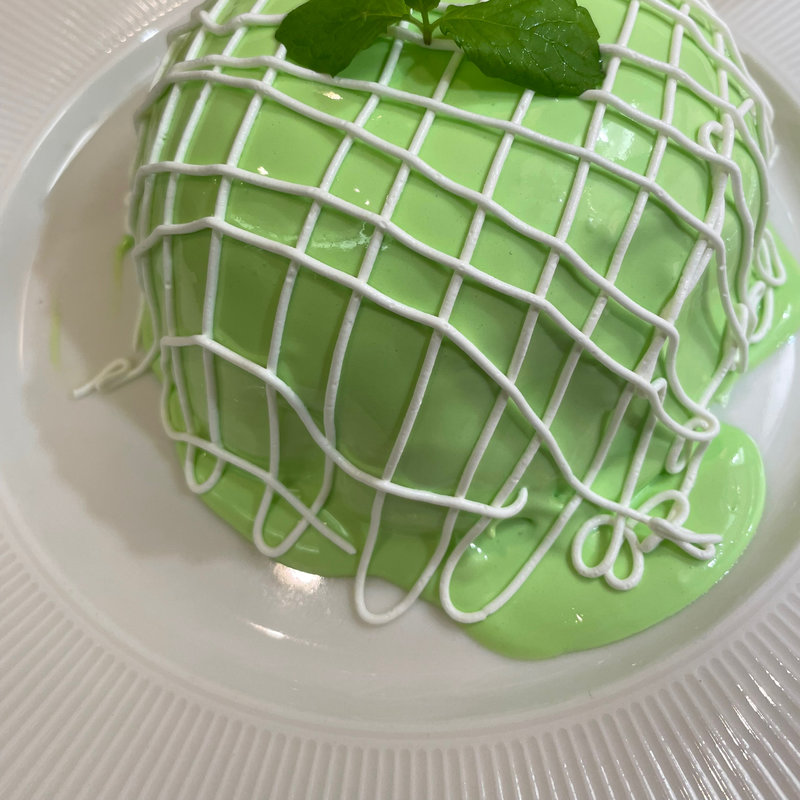 メロンパンケーキ(喫茶 ブリッヂ)