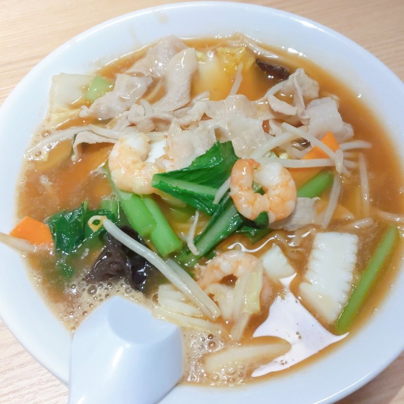 海鮮五目そば(丸源ラーメン 稲城平尾店)