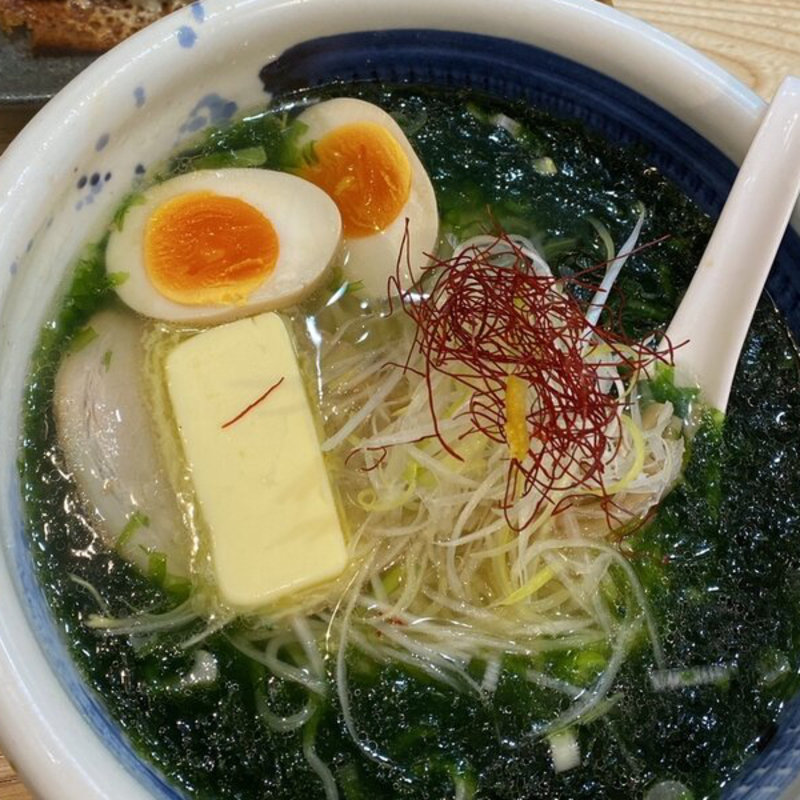 生のり塩バターらーめん(俺流塩らーめん 新宿東南口店)