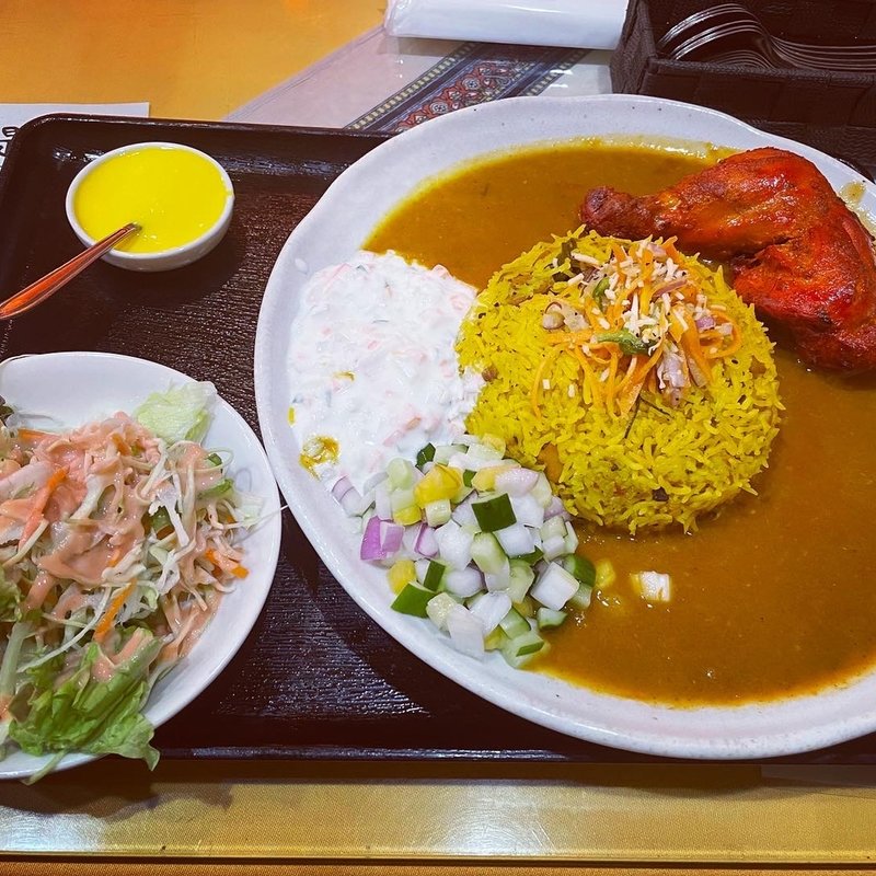 ビリヤニセット(喫茶コロンボ)