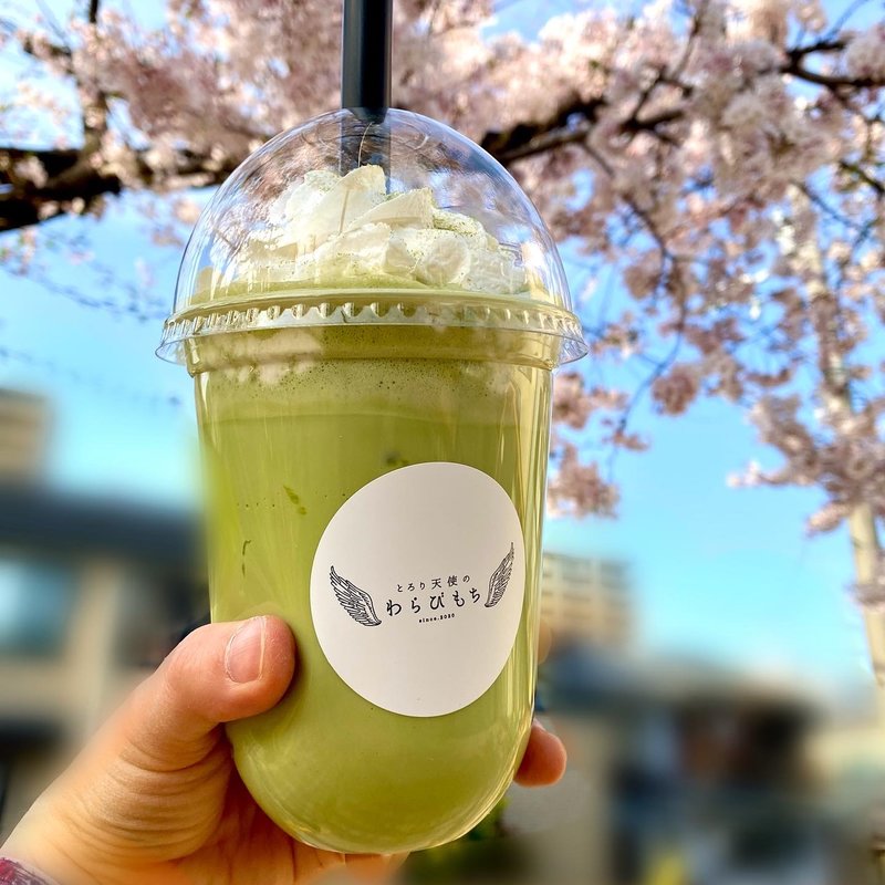 飲むわらびもち（抹茶）(とろり天使のわらびもち蒲生4丁目店)