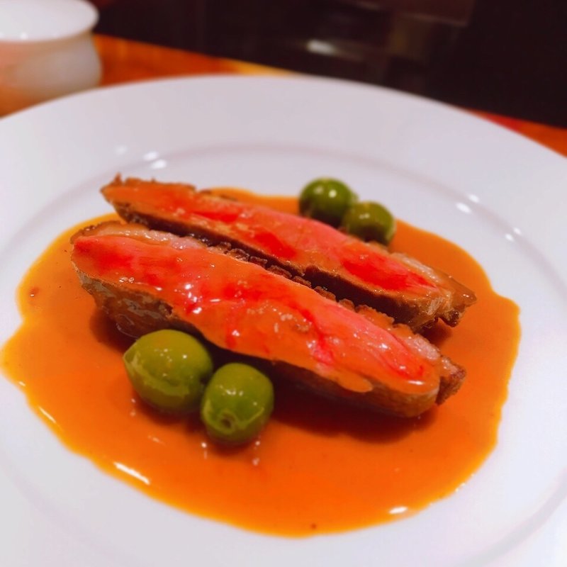 シャラン鴨のロースト(ヌガ)