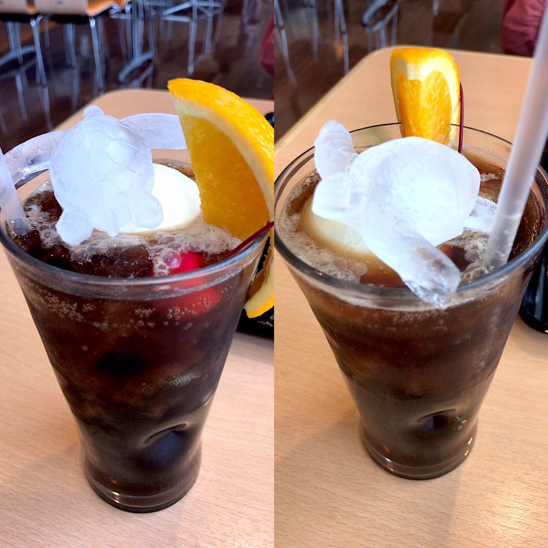 うみのいきものフロート コカ・コーラ(海の音 (UMINONE))