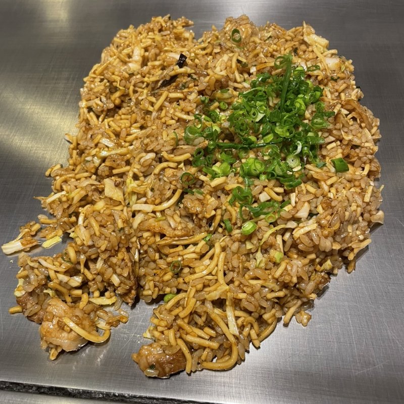 長田名物そばめし(元祖 お好み道場)