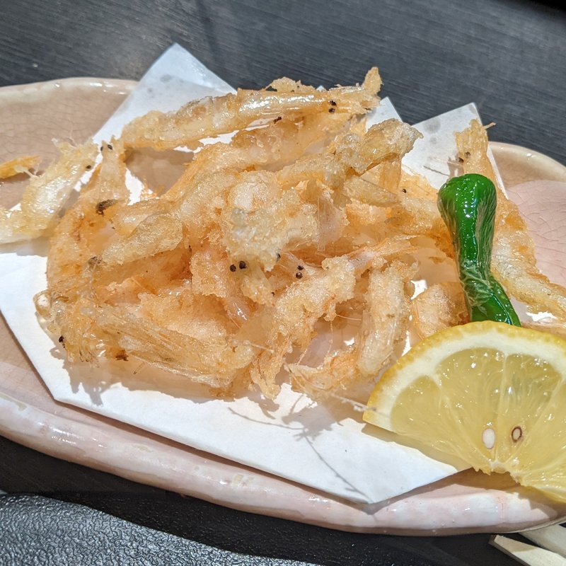 白海老の唐揚げ(彬 （あきら）)