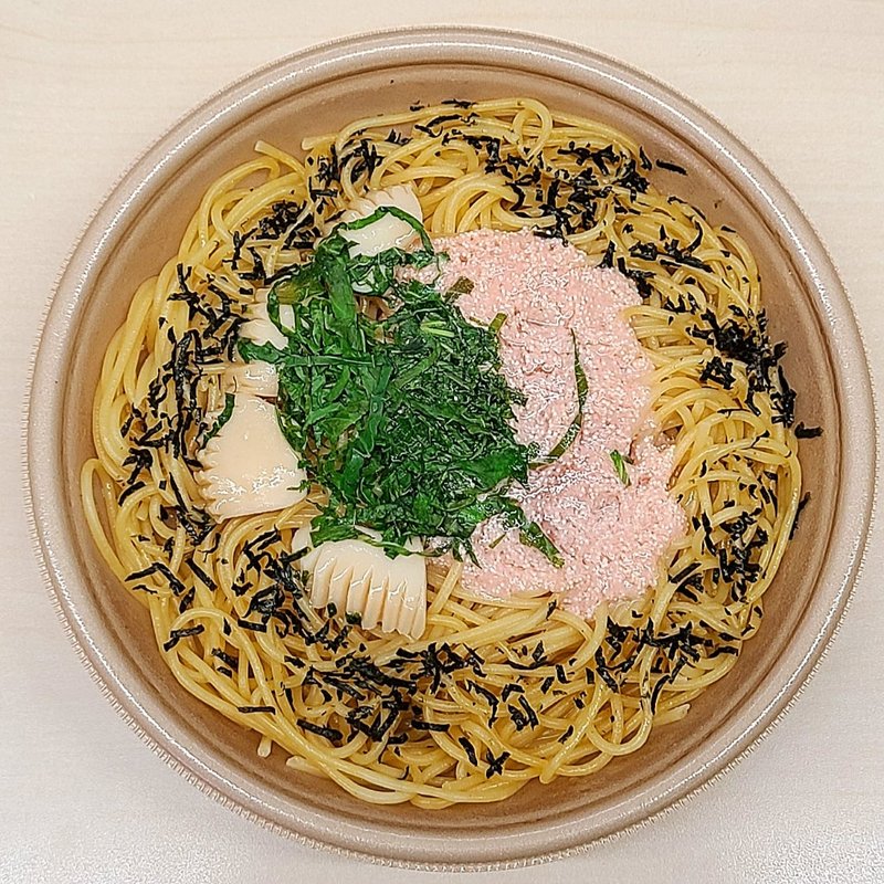 たらこといかの和風パスタ(セブンイレブン 麹町駅前店)