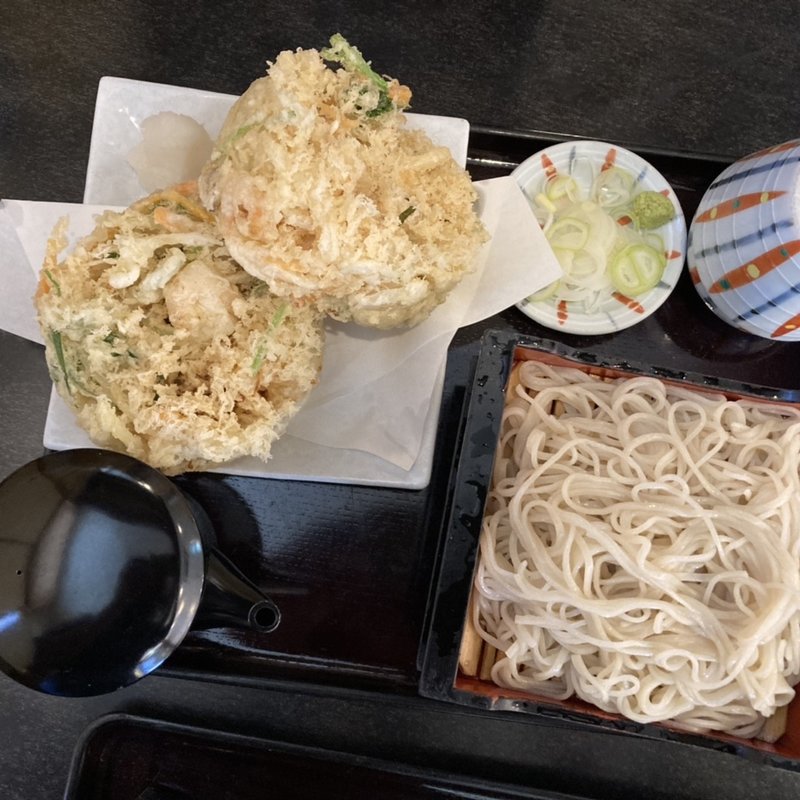 かき揚げせいろ(蕎麦茶屋　酒蔵「吉宗」)