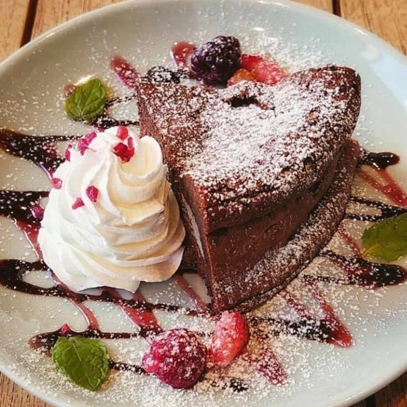 ガトーショコラ(café 1886 at Bosch )