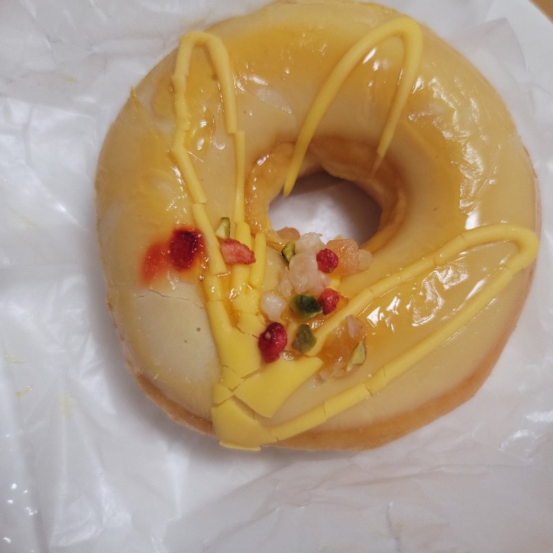 パッションフルーツブラジル(クリスピー・クリーム・ドーナツ 有楽町トイシア店)