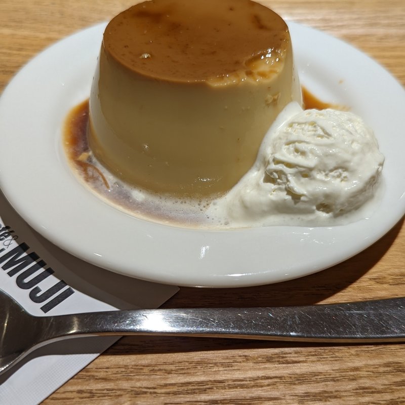 本和香糖の焼きプリン(Café＆Meal_MUJI 丸井吉祥寺)