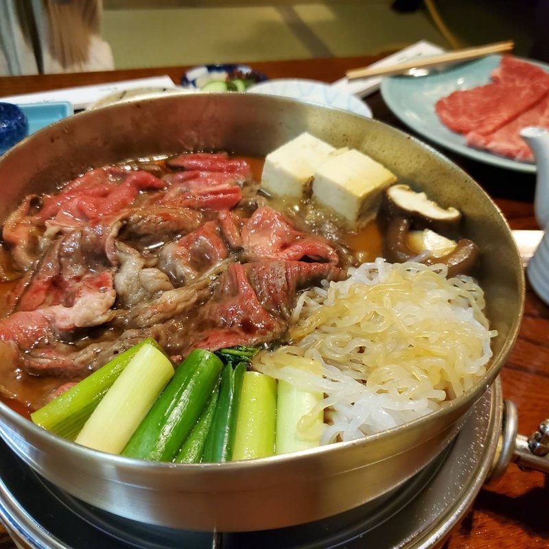 すき焼きランチ(はり重 道頓堀本店 （はりじゅう）)