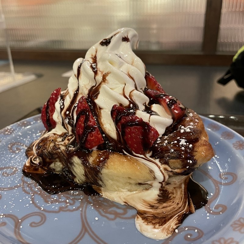 デニブランチョコいちご(サンマルクカフェ 御徒町南口店)