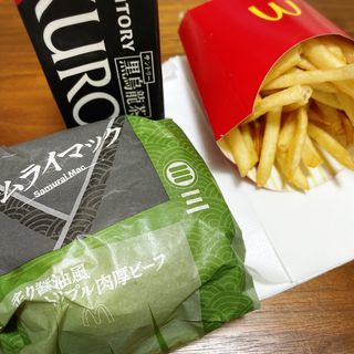 炙り醤油風トリプル肉厚ビーフセット(マクドナルド 恵比寿駅前店 （McDonalds）)