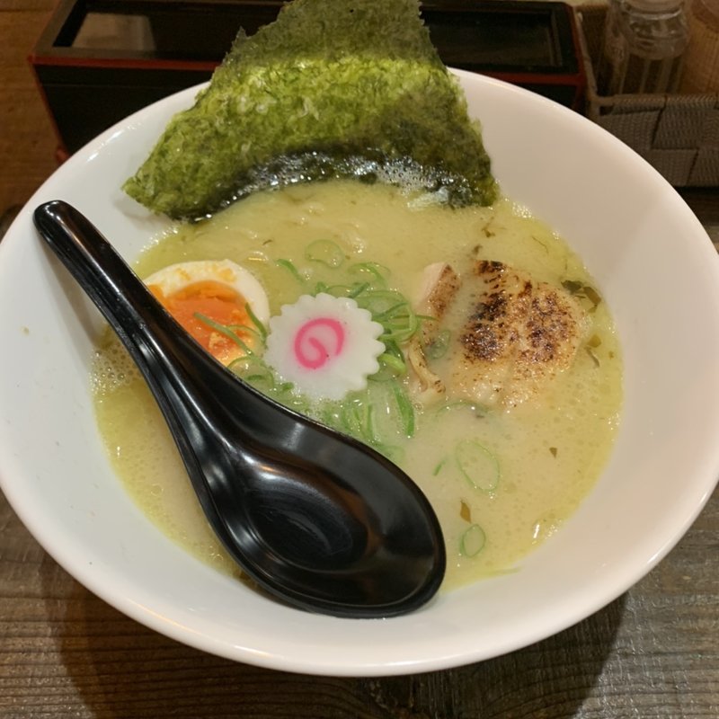 塩白湯ラーメン(和たなべ誠麺)