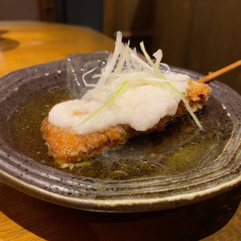 冷やし串カツ(焼きとん 大黒 大須観音店)