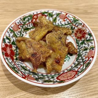 黒さつま鶏皮焼き(薩摩 雅咲亭 浜松町店)